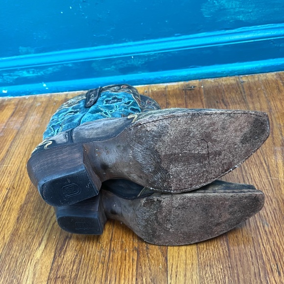 Dan post bluebird western boots size 9 gorgeous and great condition Yellowstone - Picture 11 of 14